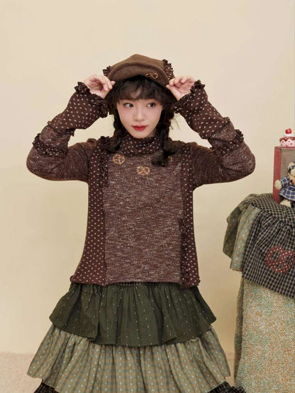 Vintage Girly Blend Wool Lace Octagon【s0000014846】