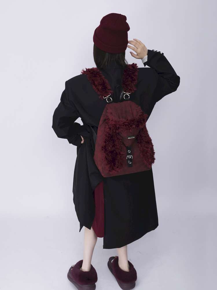 Rabbit Ears Cute Fur Crossbody School Bag【s0000014620】