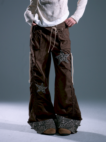 Flap Loose Casual Wide Leg Pants【s0000013691】