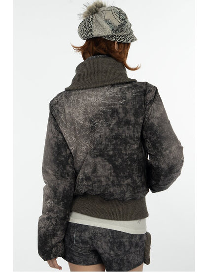 Mysterious Pattern Down Jacket【s0000018079】