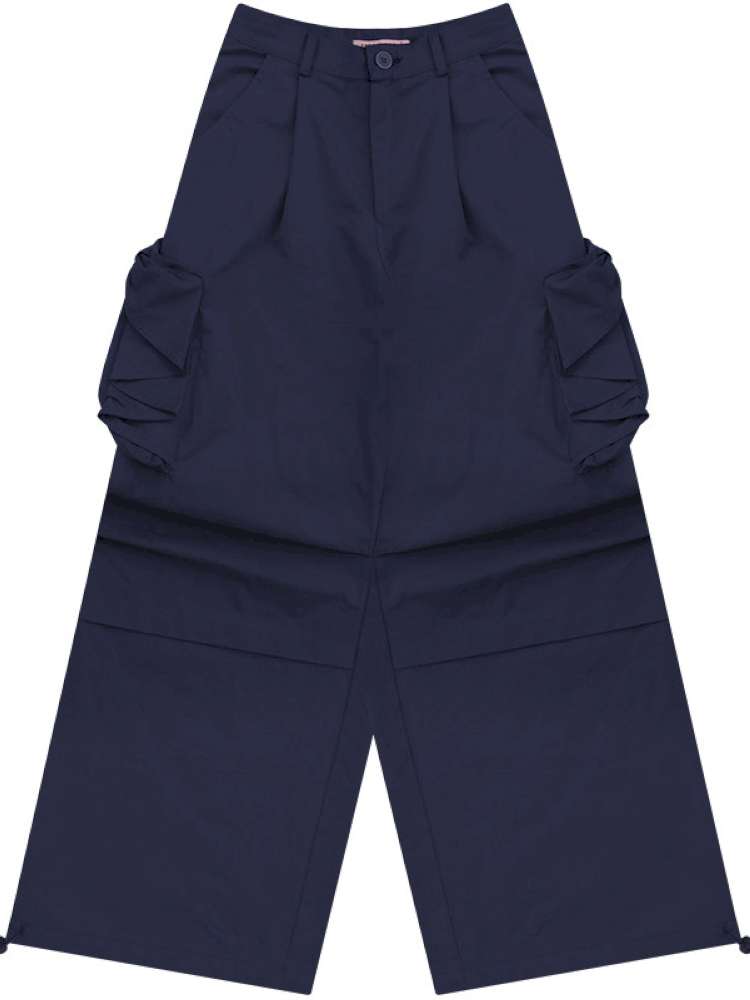 Dark Blue Functional Cargo Pants【s0000015424】