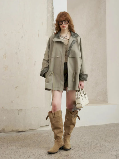 Mid-Length Trench Coat【s0000014078】