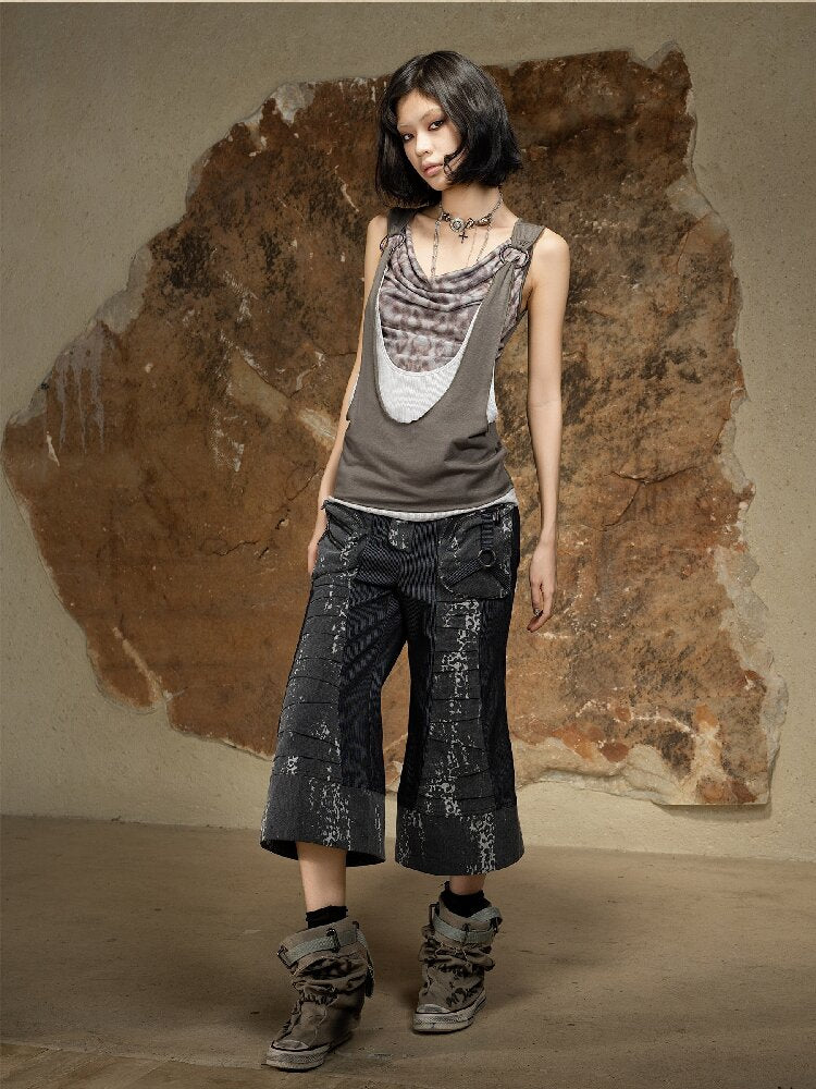 Original Irregular Sleeveless Vest Top【s0000016882】
