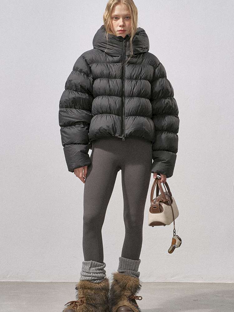 Velvet White Duck Down Jacket【s0000015219】