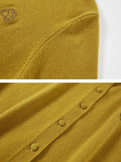 Long-Sleeved Slim-Fit Knit Cardigan【s0000014055】