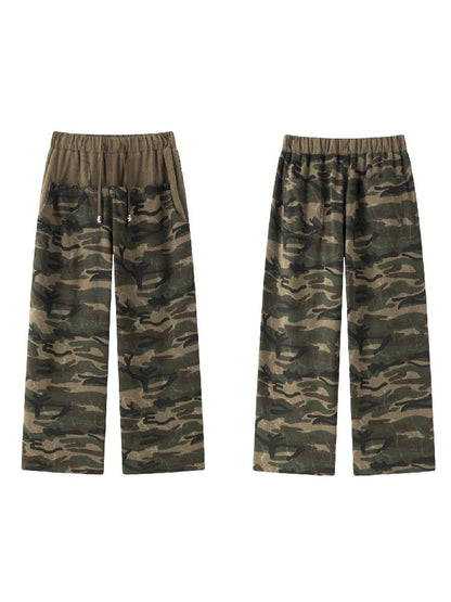 CAMOUFLAGE LOW RISE SWEATPANTS [S0000010741]