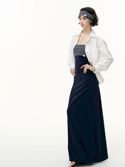 Temperament Slim Long Hip Dress【s0000013736】