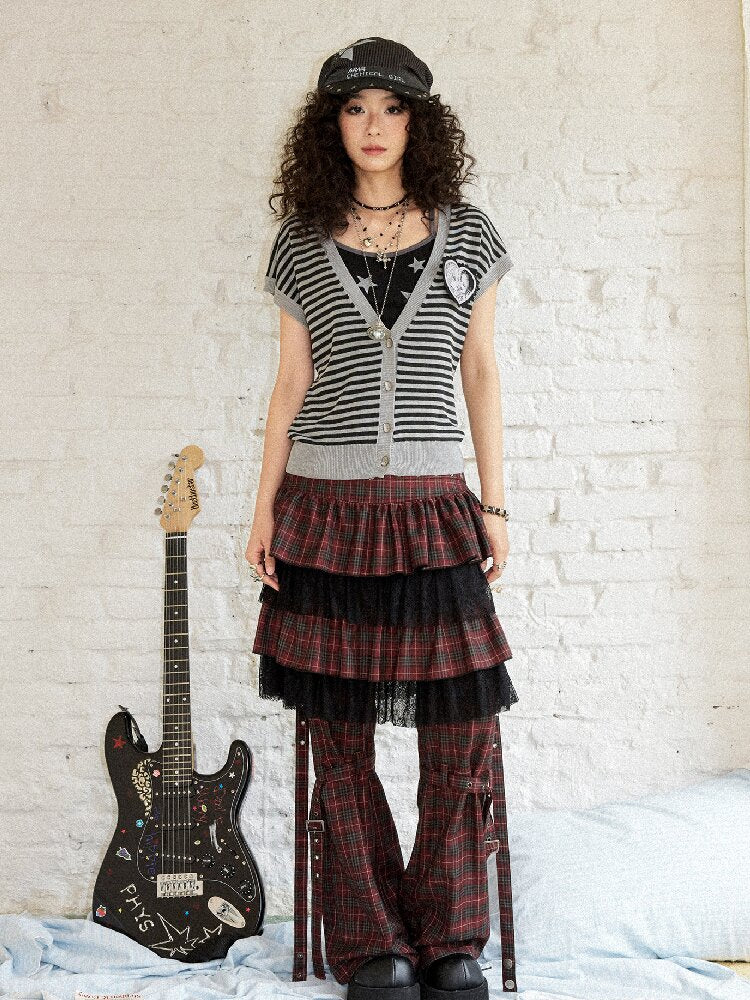 Old-Fashioned Woolen Knit Vest【s0000017901】