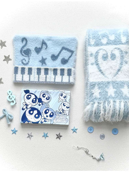 Ghost Horse Star Stripe Double-Sided Knit Hat【s0000014689】