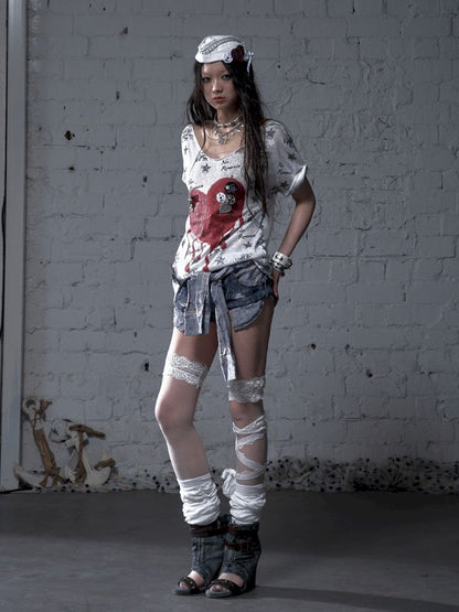 Slim-Fit Low-Waist Hot Girl Hot Pants【s0000012777】