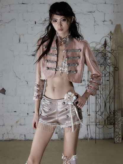 Court Double Breasted Napoleon Coat【s0000016985】