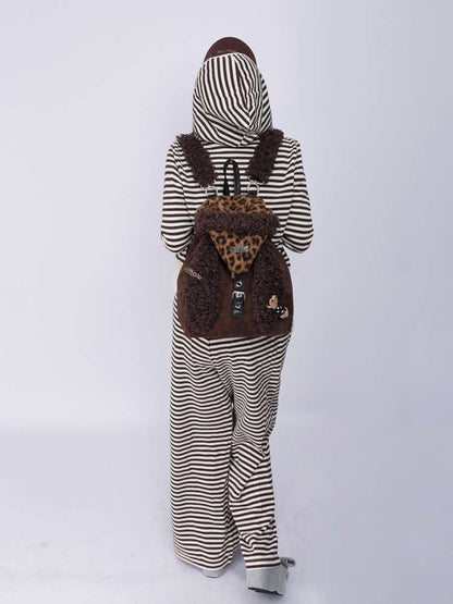 Rabbit Ears Cute Fur Crossbody School Bag【s0000014619】