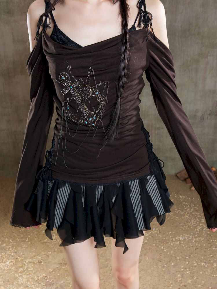 Strapless sunscreen outwear【s0000012655】