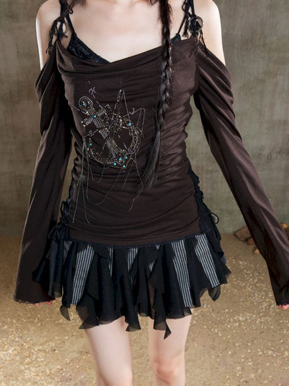 Strapless sunscreen outwear【s0000012655】