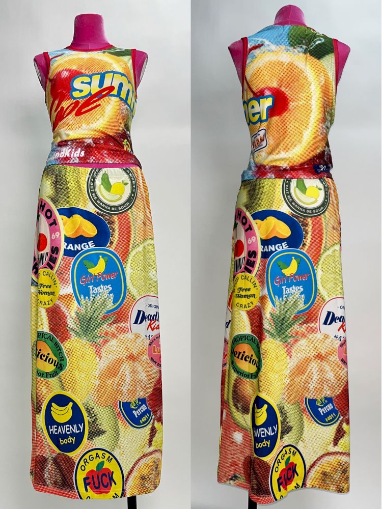 Stretch Casual Halter Long Skirt【s0000012465】