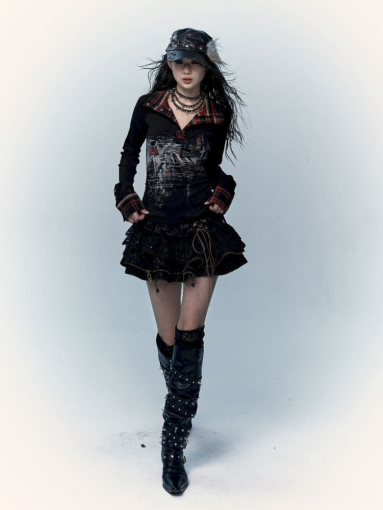 Cake Puff A-Line Skirt【s0000011437】