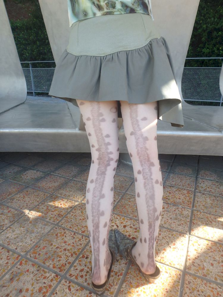 Irregular Print 10D Ultra-thin Stockings【s0000013174】