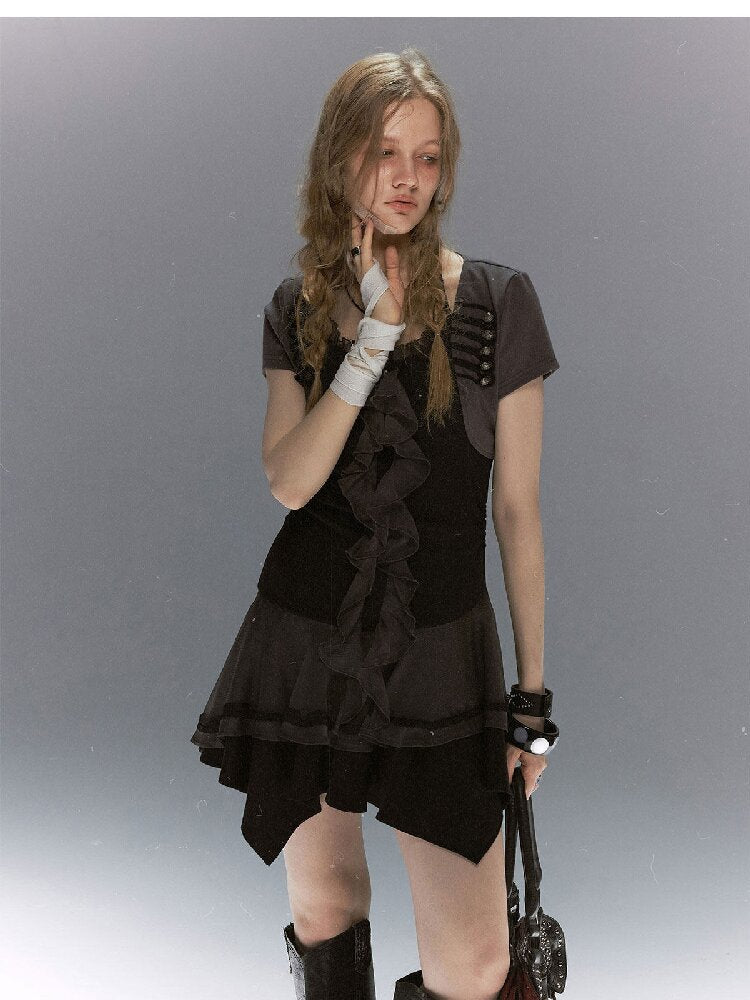 Knight of the Castle Lace Dress【s0000017048】