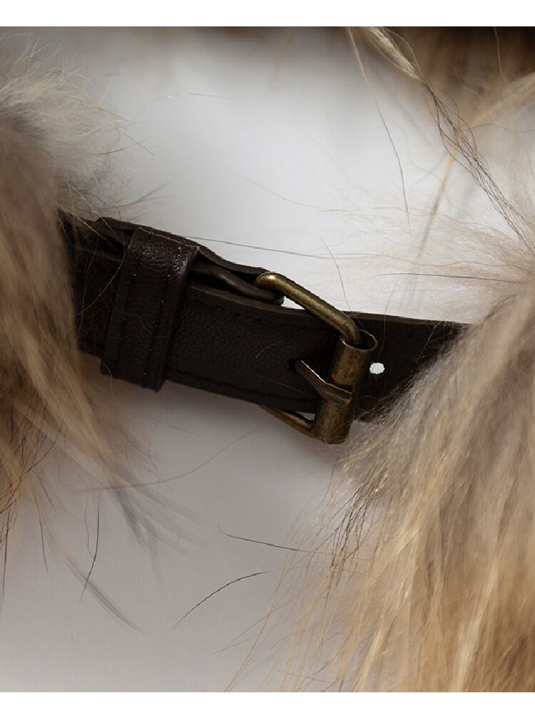 Genuine Fur Warm Furry Scarf【s0000019158】