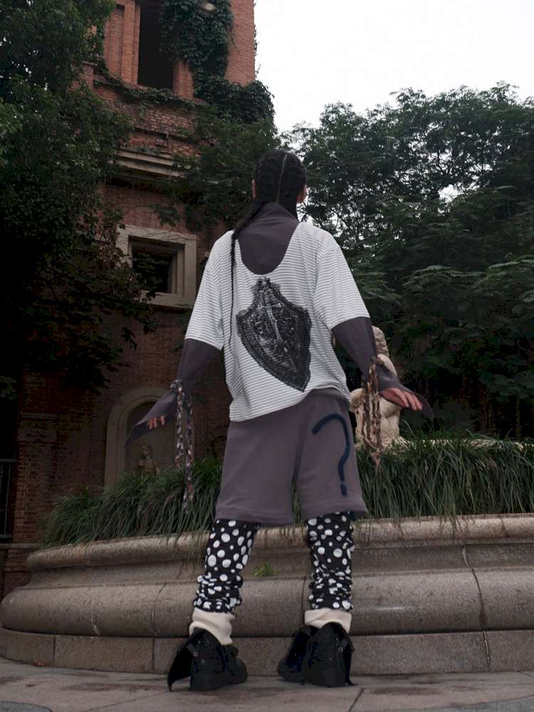 Multi-Tie Striped Long Sleeves【s0000015142】