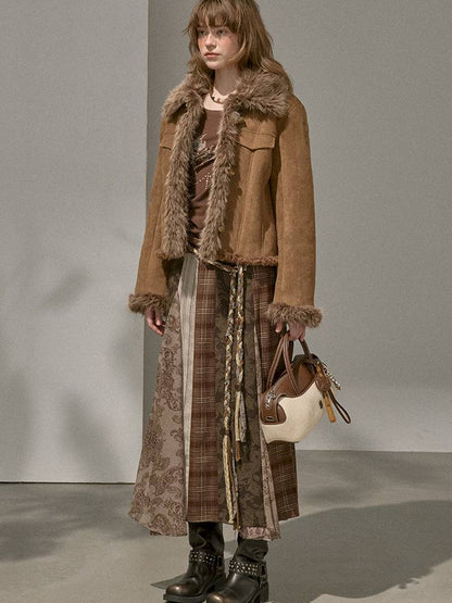 Faux Fur Collar Jacket【s0000014409】