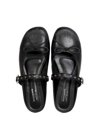 Carved Single Buckle Ballet Shoes【s0000013438】