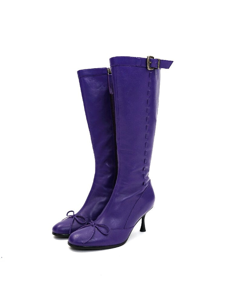 Sheepskin Ballet Stiletto Boots【s0000016129】
