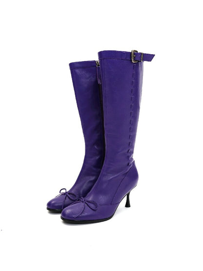 Sheepskin Ballet Stiletto Boots【s0000016129】