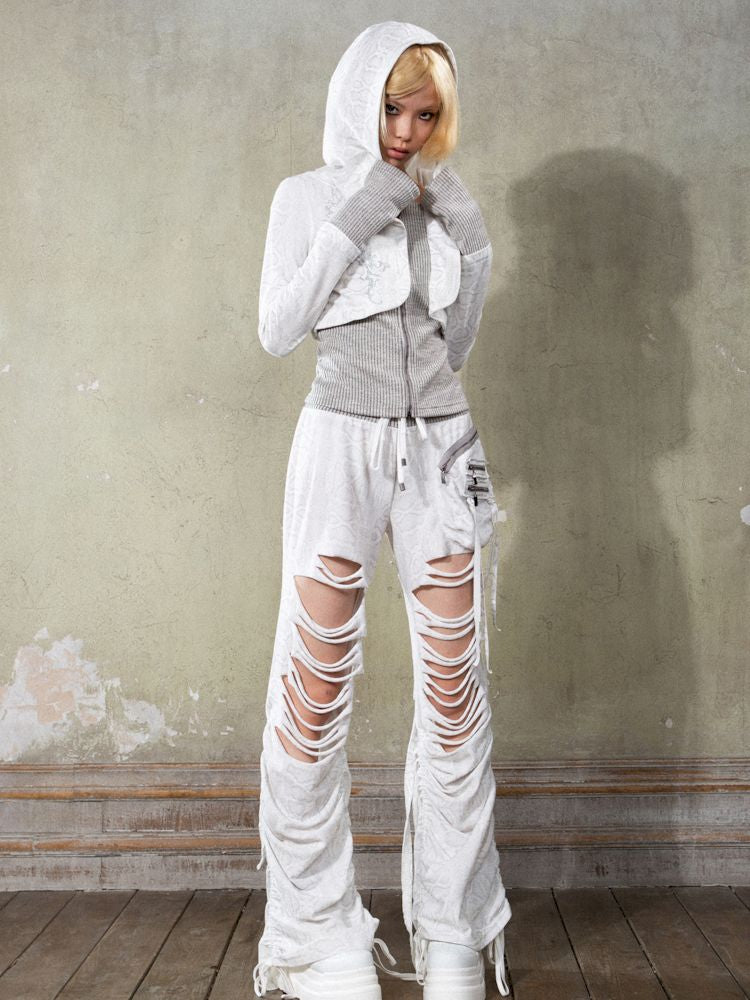 Strait High Waist SweatPants [S0000009925]