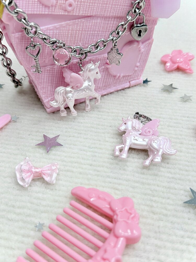 Quirky Unicorn Little House Jewelry【s0000017481】
