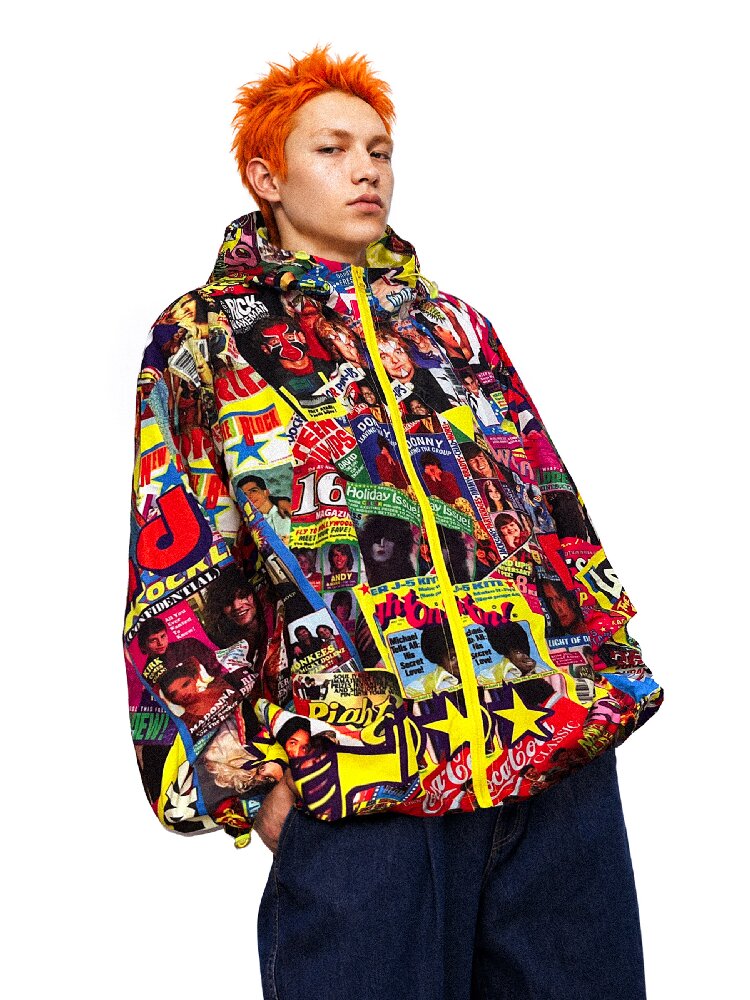 Teflon Three Proof Retro Printed Jacket【s0000017848】