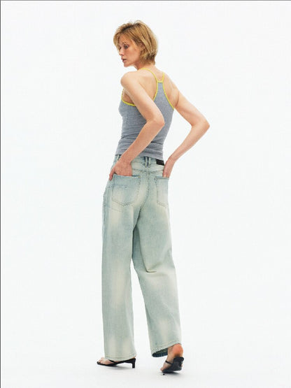 Contrast Slim Button Versatile Vest【s0000015921】