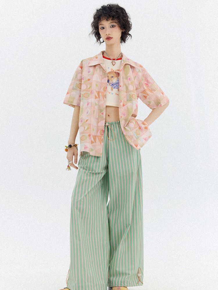 Harajuku loose-fitting top【s0000012949】