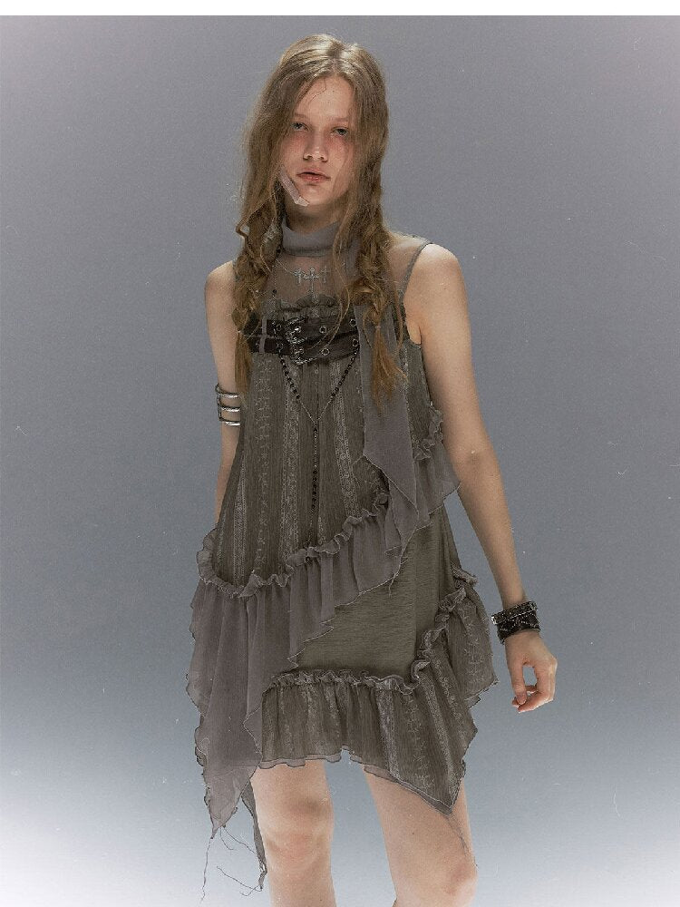 Lace Armor Embroidered Sundress【s0000017043】