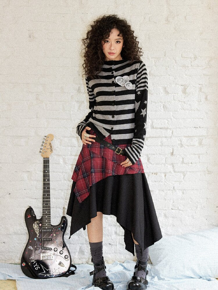 Classic Cut Star Knit Cardigan【s0000017900】
