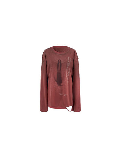 Basic Round Neck Long Sleeve T-Shirt【s0000011265】