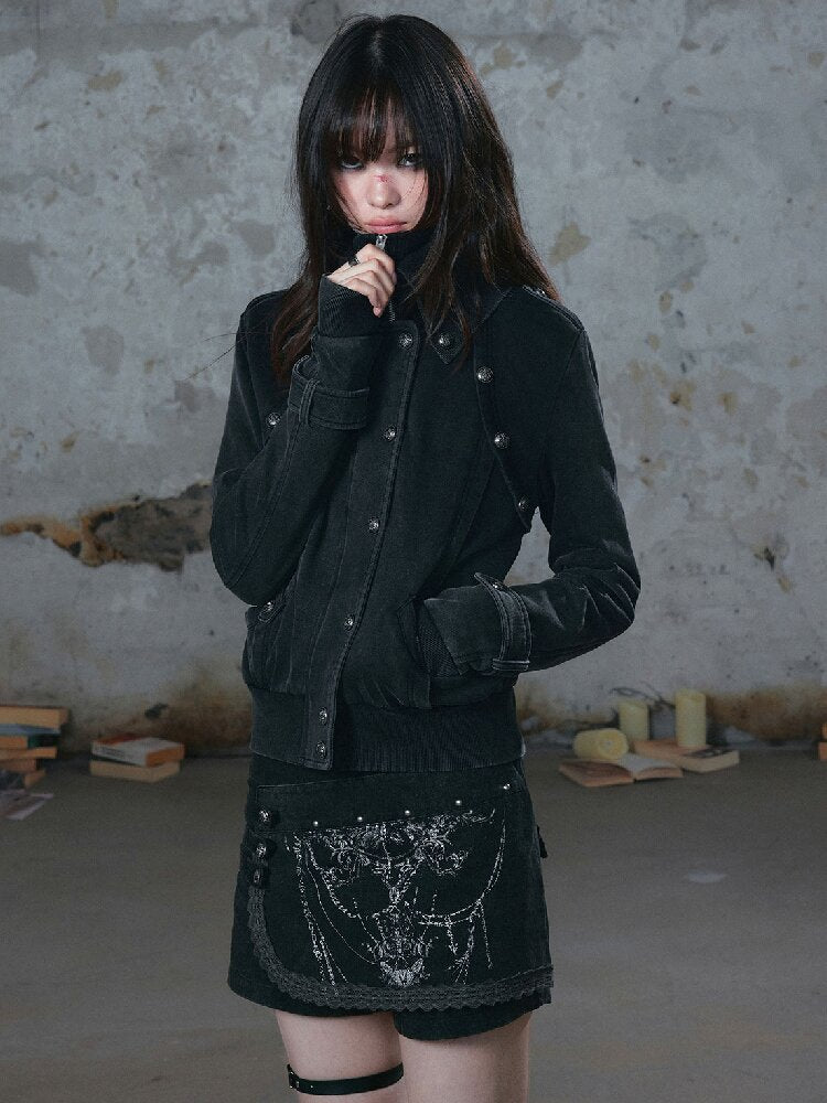 Butterfly Bone Knight Lace Skirt Shorts【s0000018516】