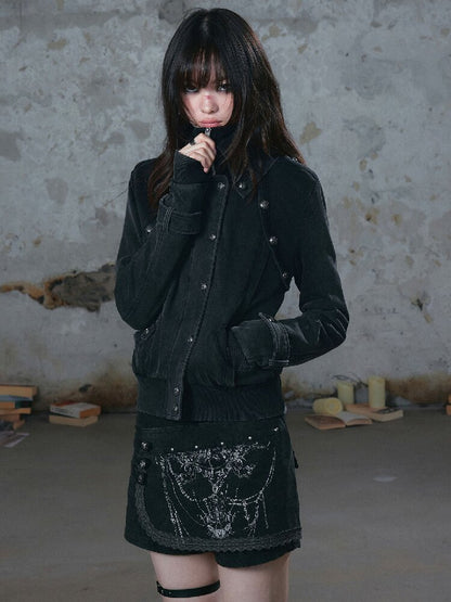 Butterfly Bone Knight Lace Skirt Shorts【s0000018516】