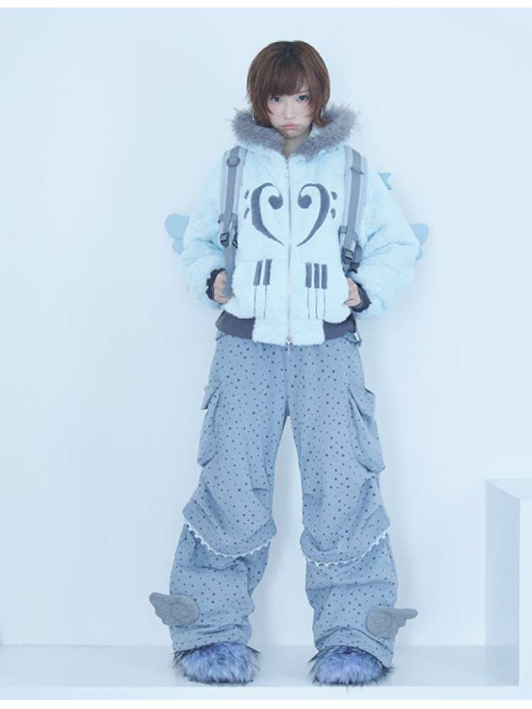 Blue Angel Wings Paratrooper Cargo Pants【s0000014692】