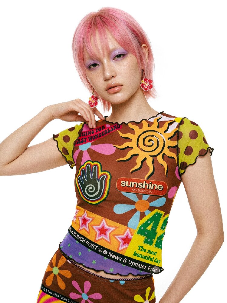Dopamine American Vintage Mesh Mermaid Dress【s0000017632】