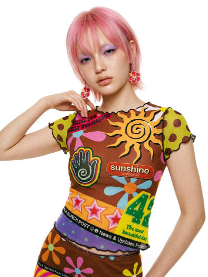 Dopamine American Vintage Mesh Mermaid Dress【s0000017632】
