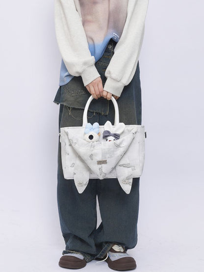 Wild Setting Rabbit Rabbit Tote Bag【s0000013259】