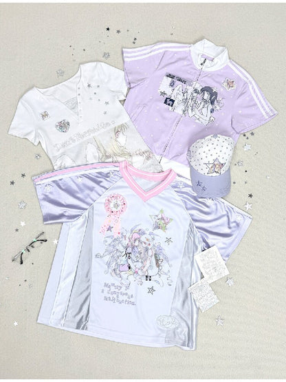 Spliced Short Sleeve Jersey【s0000016667】