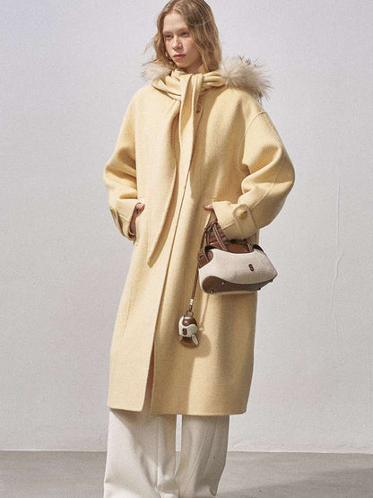 Real Fur Hooded Reversible Coat【s0000015231】