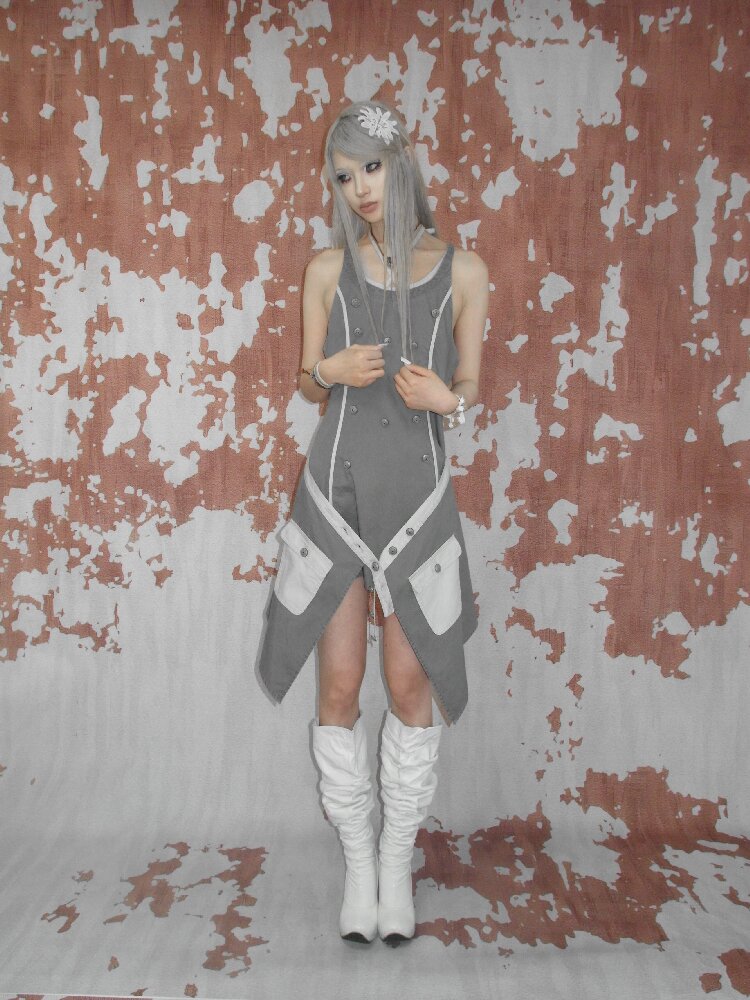 Medieval Pleated Slip Dress【s0000017977】