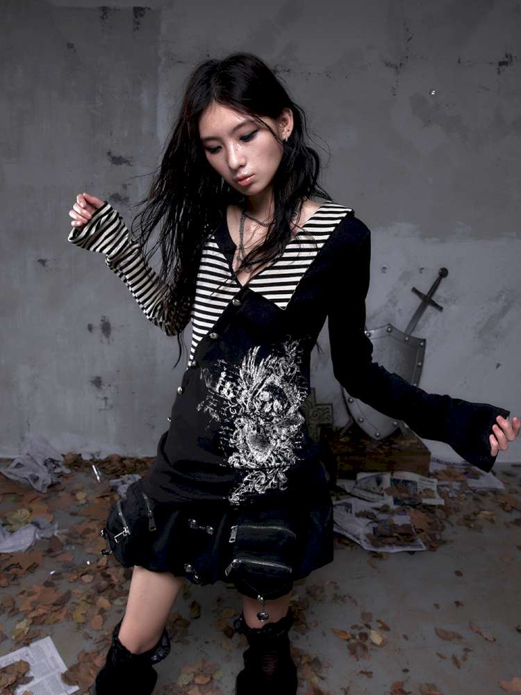 Five-Pointed Star Knit Base Top【s0000014655】