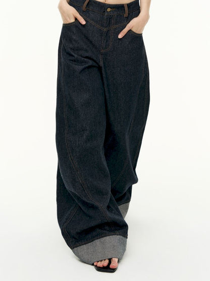 Vintage Original Cow Straight Pants【s0000013742】