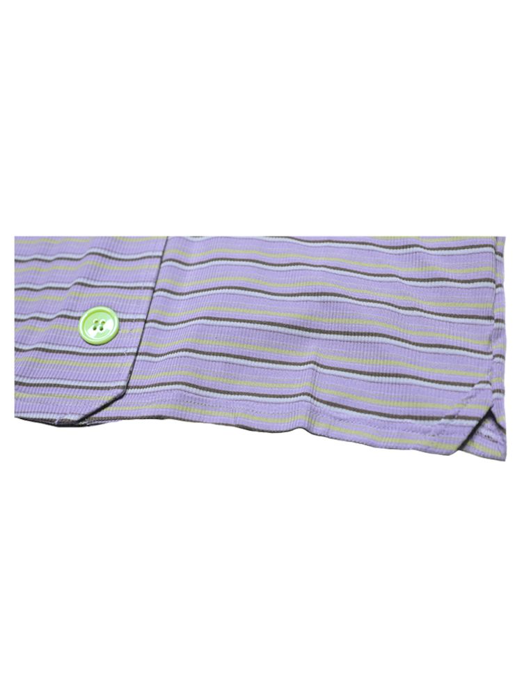 줄무늬 Kuban koa r 짧은 Seekage 셔츠 [S0000006574]