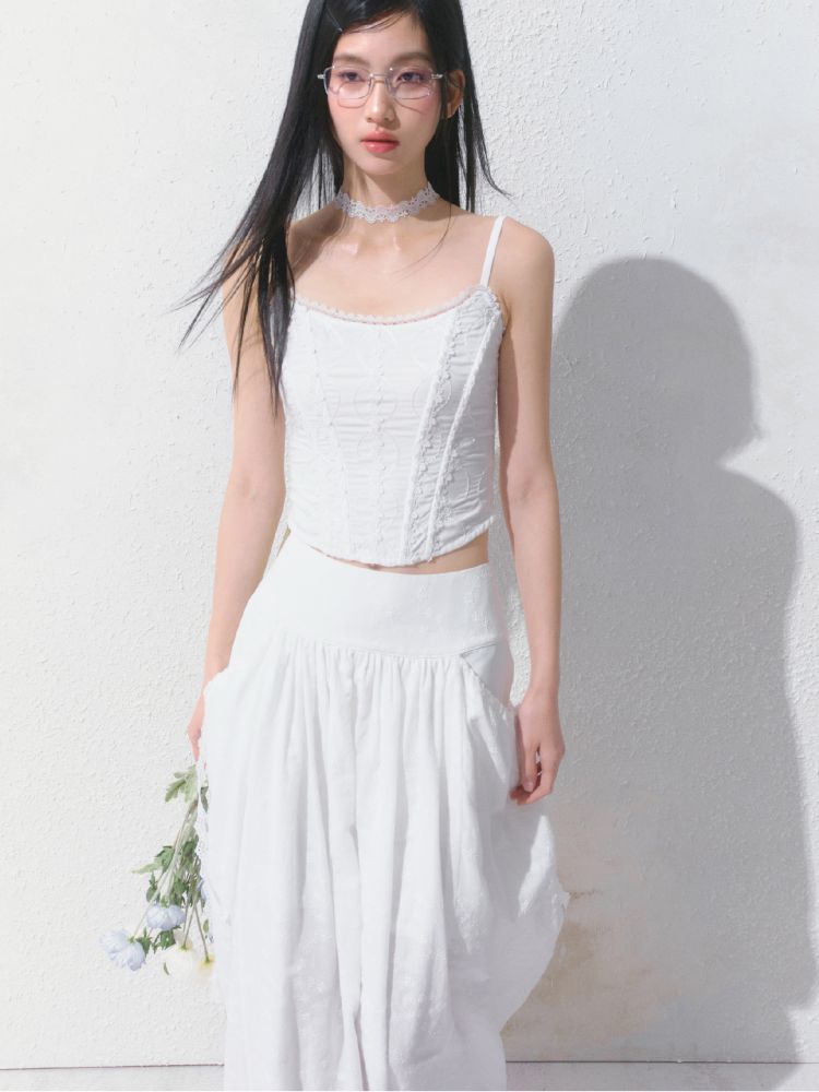 High-Waisted Half-Length Skirt【s0000012154】