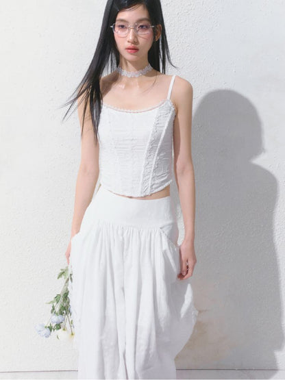High-Waisted Half-Length Skirt【s0000012154】